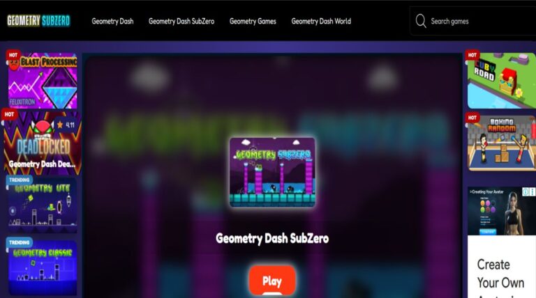 Geometry Dash SubZero A Frosty Challenge in Rhythm-Based Gaming
