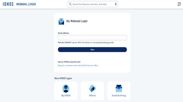 IONOS Webmail A Simple and Efficient Email Solution for Businesses
