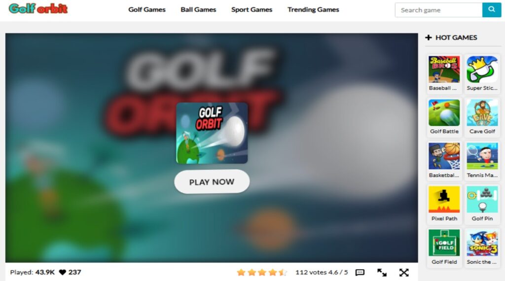 Golf Orbit A Wildly Addictive Space-Themed Golf Game Experience